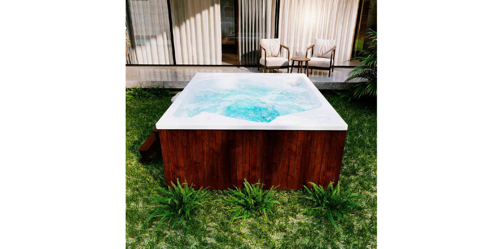 Hidroaero Spa Galapago Blanco-M55