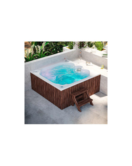 Hidroaero Spa Santorini 180X180 Bco-M55