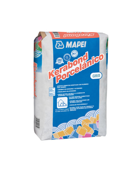 Kerabond Porcelanico Gris Bolsa X 25 Kg